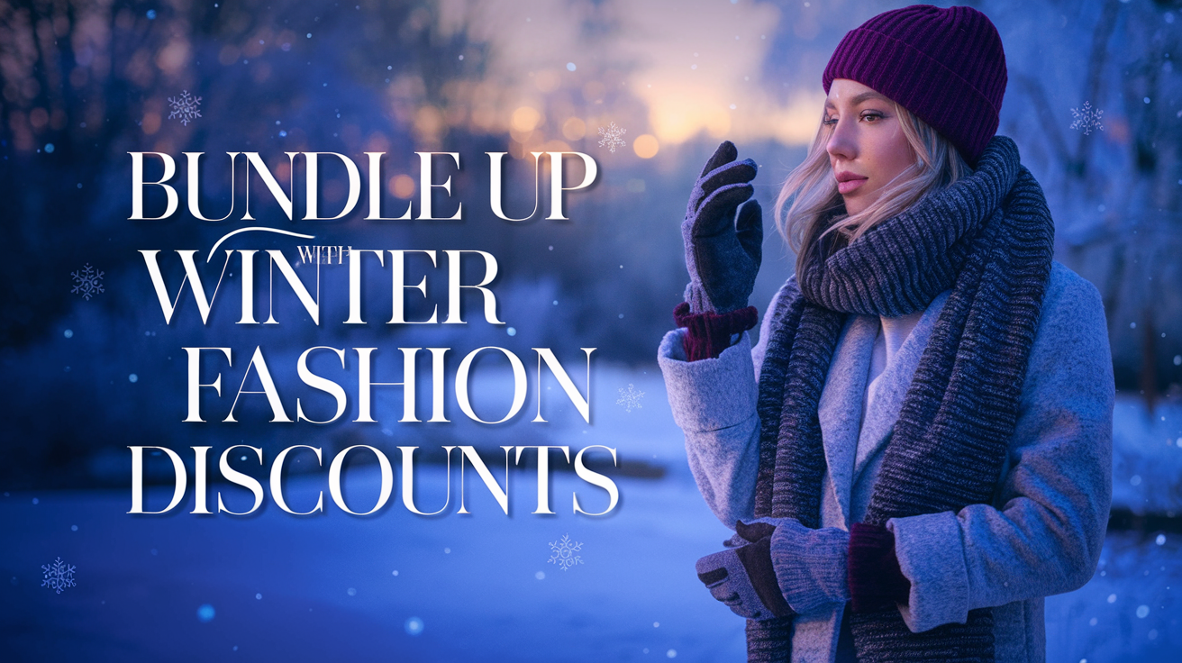 Stay warm and stylish this season with winter fashion discounts—exclusive promo codes for cozy jackets, scarves, and sweaters at Click and Slip.